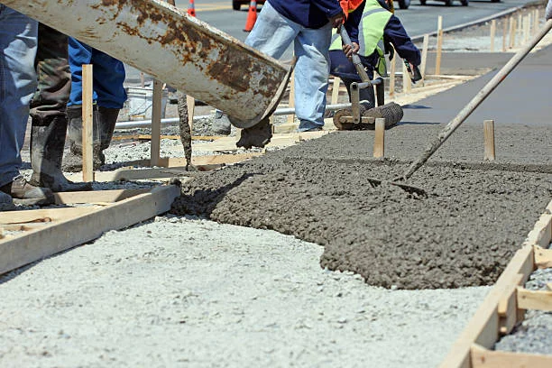 Hamilton paving contractors concrete project